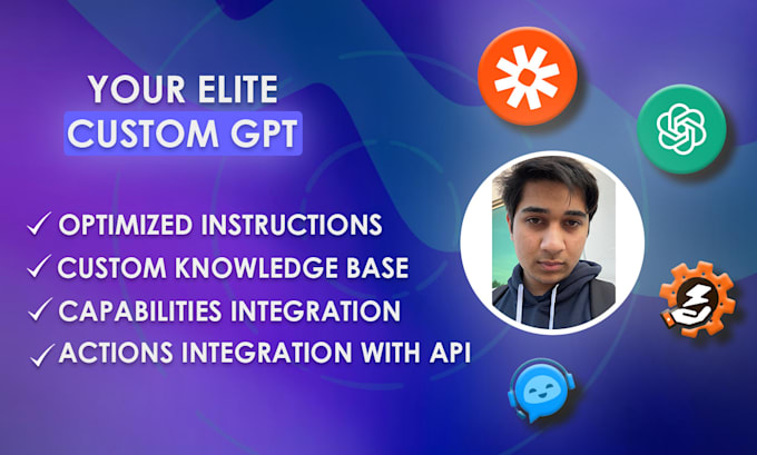 Gig Preview - Create ai chatbot or custom gpt apps with advanced actions