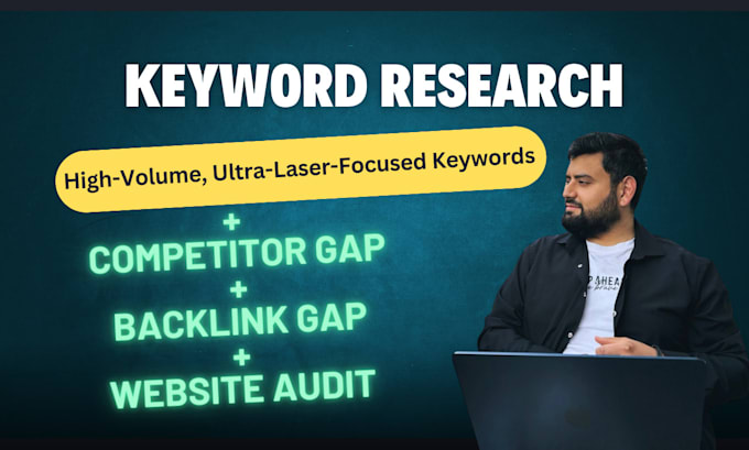 Gig Preview - Do in depth SEO keyword research for your website pages