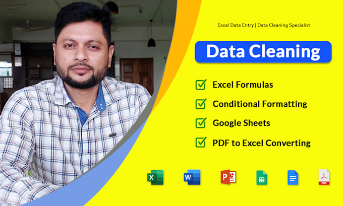 Bestseller - do data cleaning, data formatting, PDF to excel