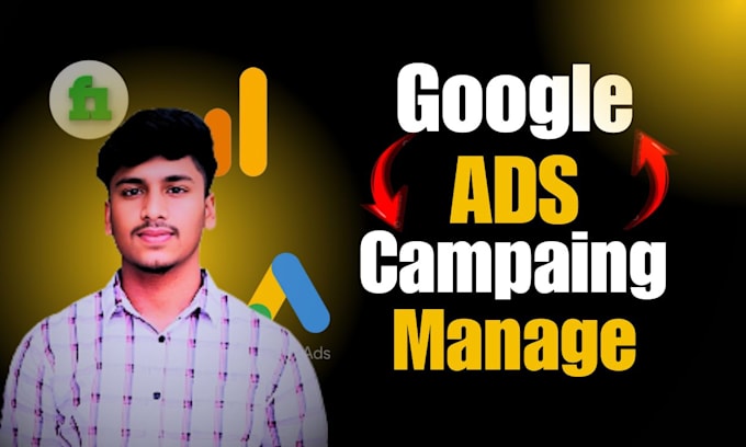 Gig Preview - Setup google ads PPC campaigns  and manage  ads  campaign