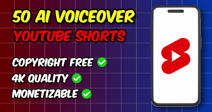 Gig Preview - Create daily viral youtube shorts ai voiceover videos