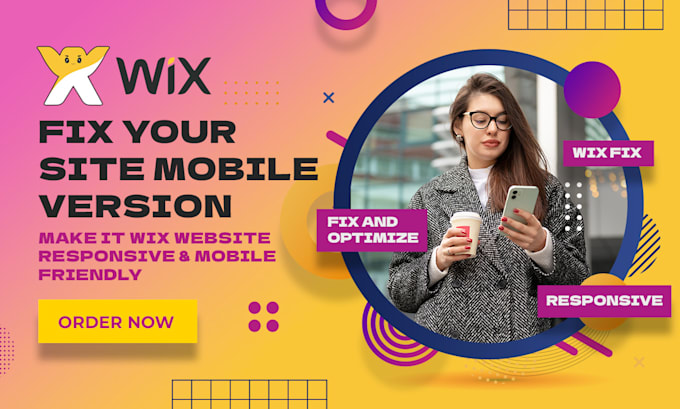 Gig Preview - Fix and optimize wix mobile responsiveness of your wix site