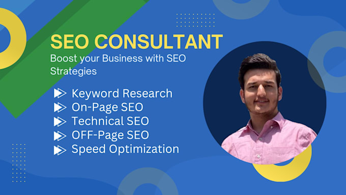 Gig Preview - Be your SEO consultant for expert onpage optimization and audit services