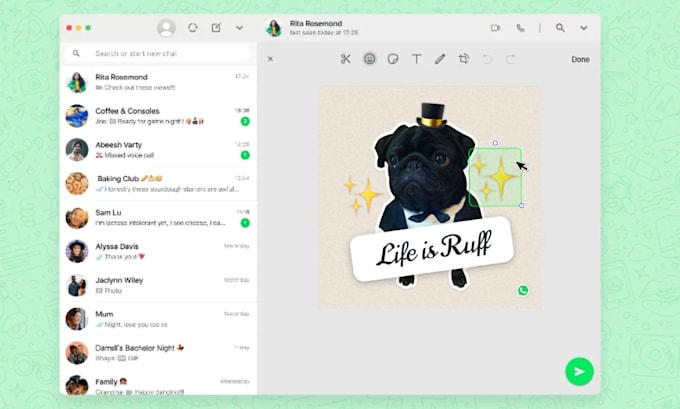 Gig Preview - Make animated, carton and any stickers and gif for whatsapp and telegram