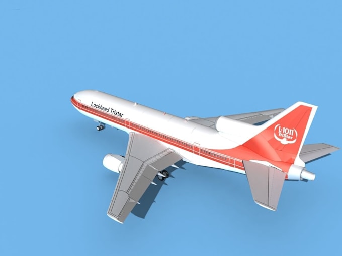 Gig Preview - Do realistic 3d airplane animation, 3d jet design, 3d helicopter model