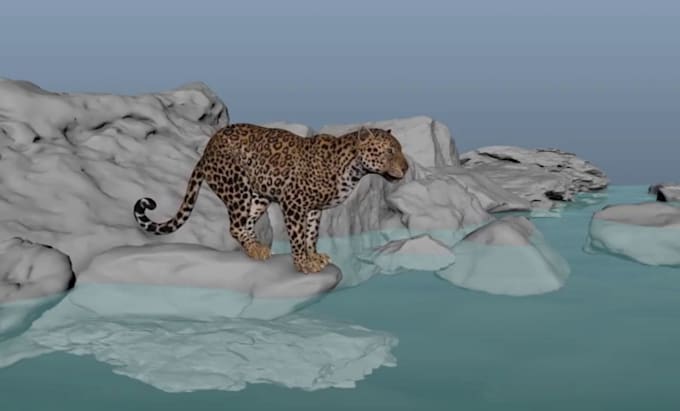 Gig Preview - Do 3d animal model, 3d fur, 3d animal realistic character, 3d animal animation