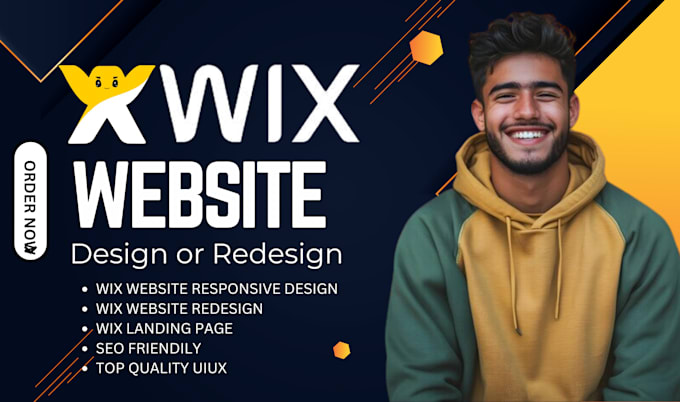 Gig Preview - Wix website redesign wix website design wix landing page design wix ecommerce