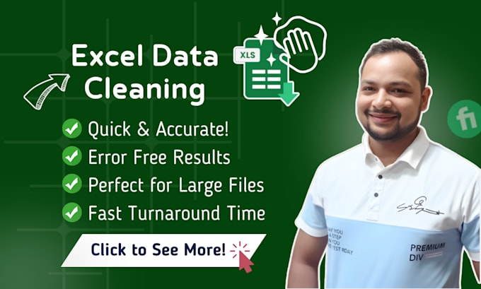 Gig Preview - Do excel data cleaning and formatting of your messy data