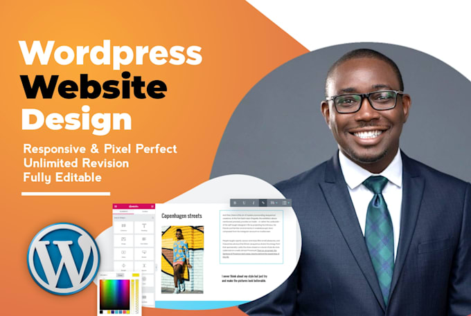 Gig Preview - Build a business wordpress website and elementor design