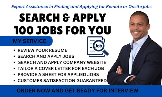 Bestseller - job search and apply for onsite, remote jobs, any job application on your behalf