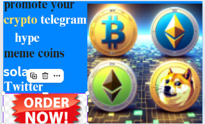 Bestseller - promote your crypto telegram, hype, meme coins, solana, twitter