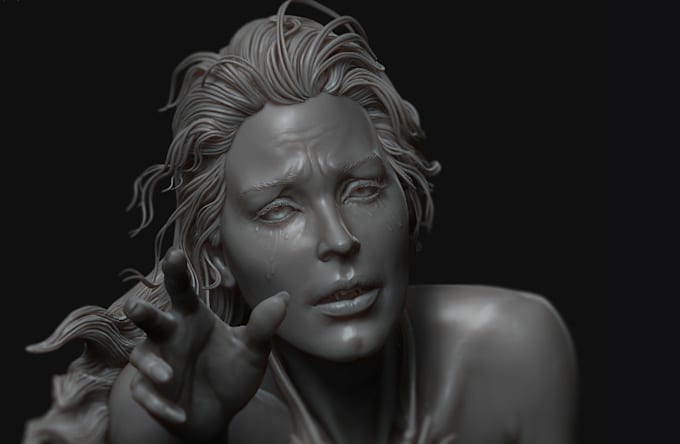 Gig Preview - Sculpt tofix 3d character model for render game sculpt design for display,2d3d