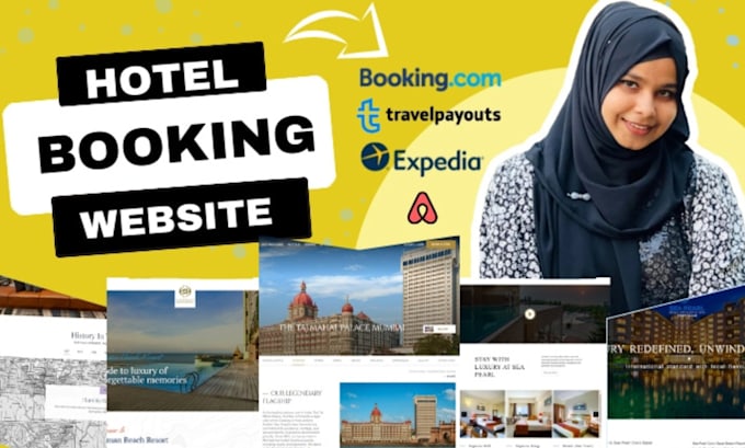 Gig Preview - Create affiliate hotel booking website by wordpress