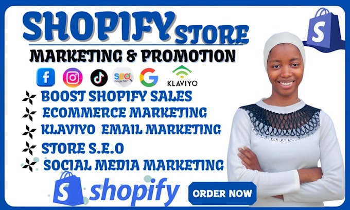 Bestseller - boost shopify sales, shopify dropshipping marketing etsy shopify store promotion