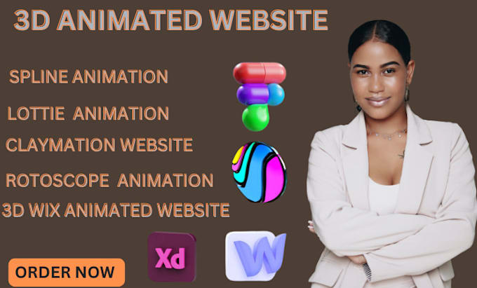 Bestseller - build 3d animated website 3d animated webflow