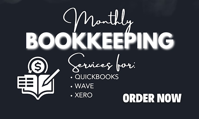 Gig Preview - Do monthly reconciliation setup catch up bookkeeping in quickbooks online xero