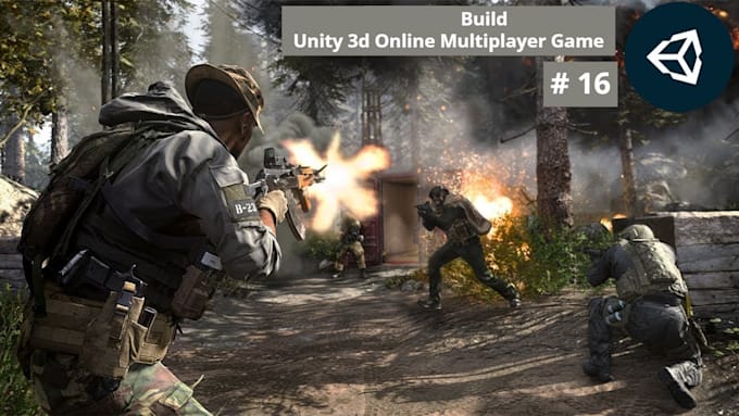 Gig Preview - Develop a full 3d multiplayer game, 3d shooting game, fighting game in unity