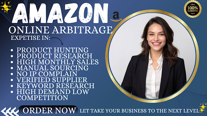 Gig Preview - Do amazon fba online arbitrage product research and amazon private label launch