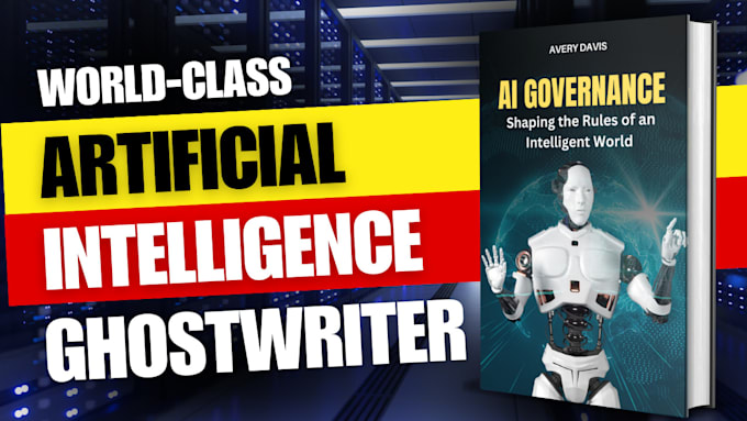 Gig Preview - Ghostwrite ebook on ai, machine learning, robotics, data science, ebook writer