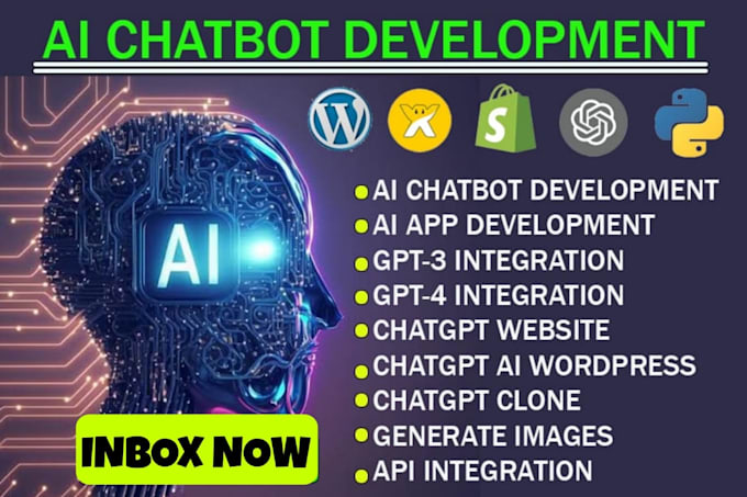 Gig Preview - Develop social media ai chatbot website automation python bot api integration