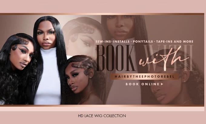 Gig Preview - Hair extension website hair extension website hair extension website