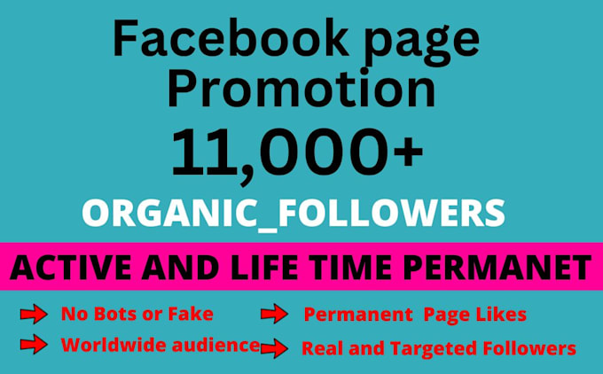 Bestseller - provide your facebook like, followers organically