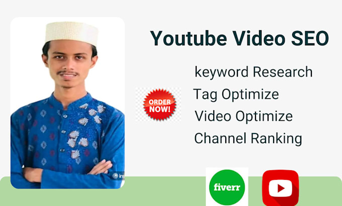 Gig Preview - Do keyword research,video SEO and channel growth