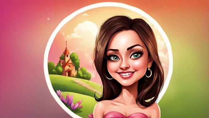 Gig Preview - Draw cartoon caricature from your photo