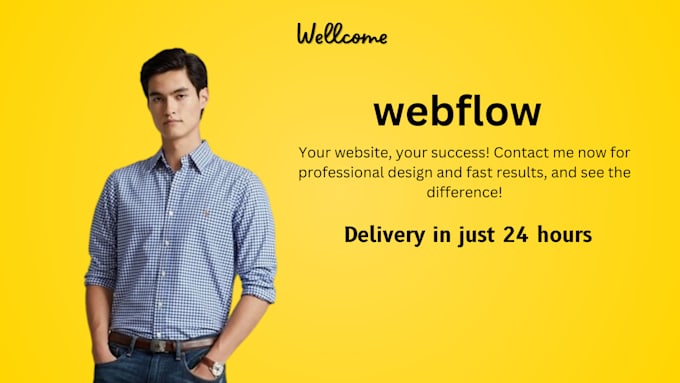 Gig Preview - Make webflow website i am webflow developer