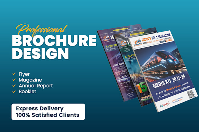 Gig Preview - Design a corporate brochure, product catalog or magazine