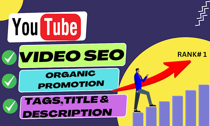 Bestseller - optimize your youtube channel and video SEO, and promotion