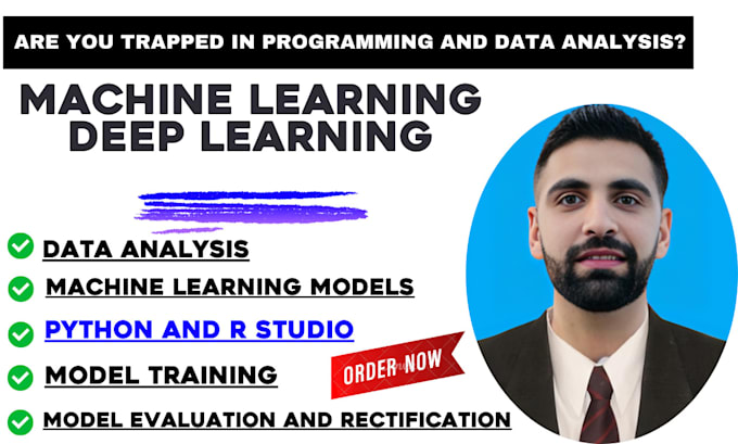 Gig Preview - Do machine learning and deep learning with python