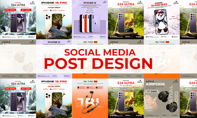 Gig Preview - Professional social media post design with fast delivery