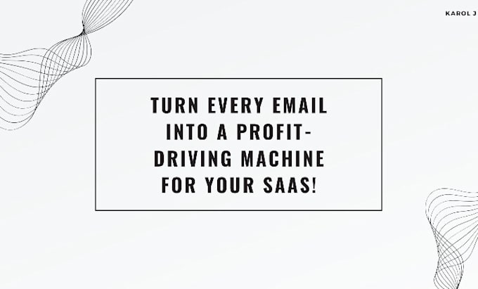 Gig Preview - Do email marketing copywriting for saas or ai startups