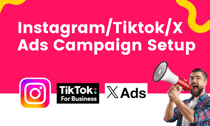 Gig Preview - Create and manage instagram, tiktok, x ads for your business