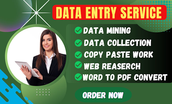 Bestseller - excel data entry, copy paste, web research, virtual assistan