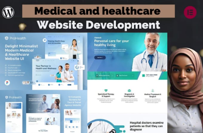 Bestseller - design custom medical therapy website iv hydration mental health website