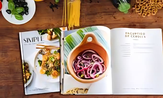 Gig Preview - Professionally design and format cookbooks and recipe books