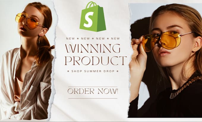 Gig Preview - Shopify winning product research for shopify dropshipping store winning products