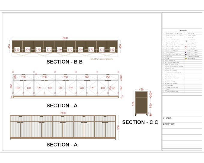 Gig Preview - Design custom furniture, shop drawing, mill work interior design