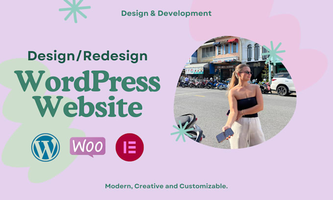 Gig Preview - Develop and design wordpress website using elemntor pro