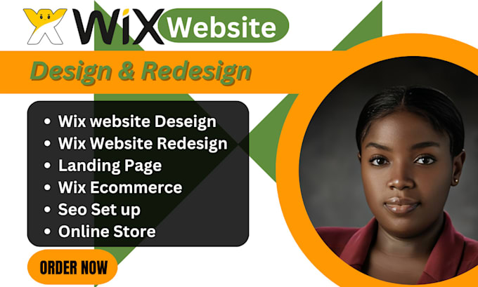 Gig Preview - Wix website design wix website redesign wix website design wix website redesign