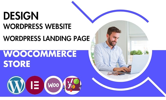 Bestseller - design redesign wordpress website woocommerce website landing page