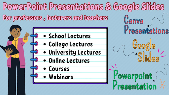 Gig Preview - Make best powerpoint presentations for teachers