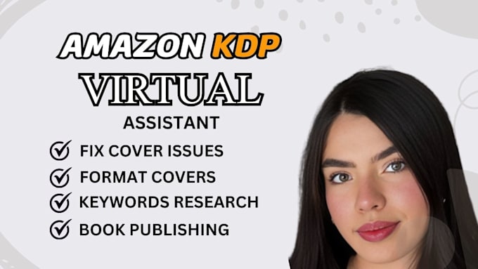 Gig Preview - Do amazon kdp virtual assistant for book formatting book publishing