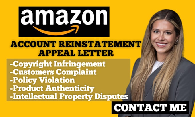 Bestseller - appeal amazon reinstatement letter amazon suspension appeal letter poa