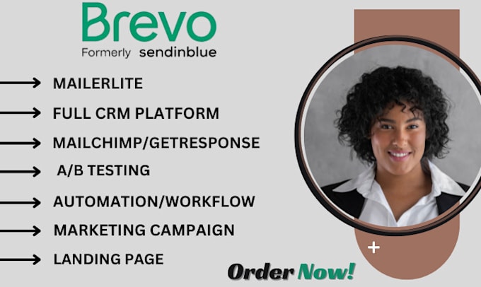 Gig Preview - Do brevo mailchimp mailerlite full crm setup aweber campaign