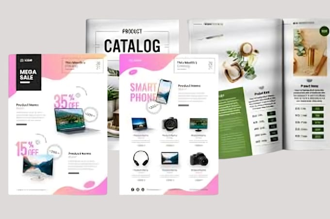 Bestseller - design product catalogue, lookbooks, magazine, sellsheet, flyer with booklet