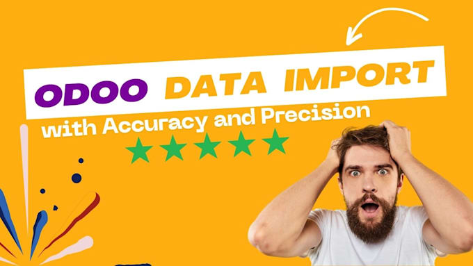 Gig Preview - Import or migrate master data to odoo accurately and efficiently