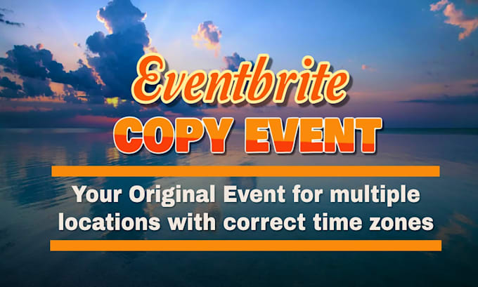 Gig Preview - Copy and publish eventbrite events for multiple locations